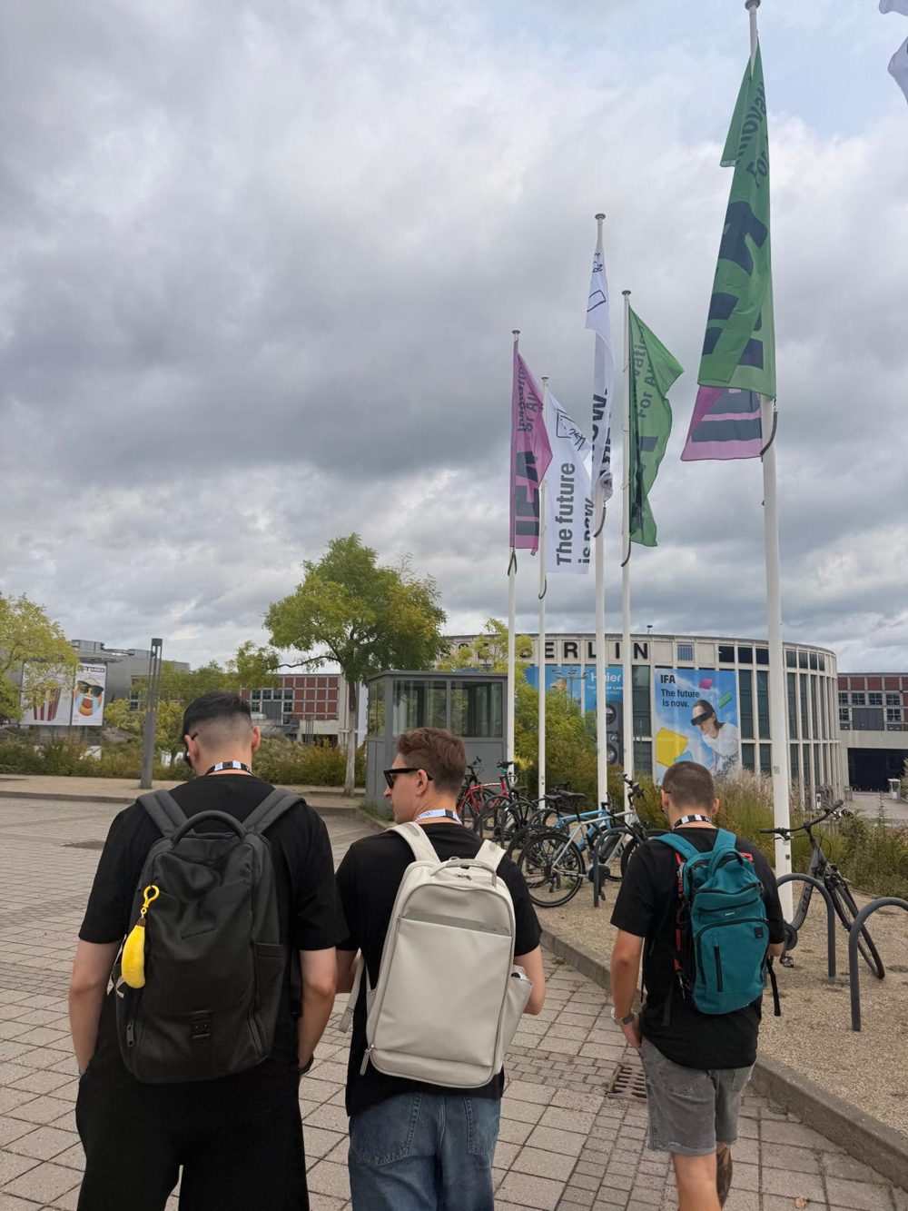 Ingresso della fiera IFA a Berlino